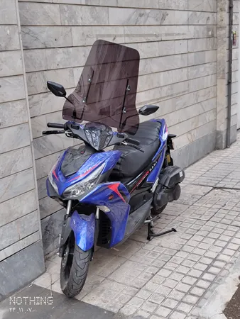 روکش زین و روزینی موتور سیکلت وارون مدل W-42-BLK مناسب برای یاماها آیروکس