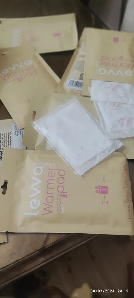 پد گرمایی لیوا فارما مدل five packs مجموعه 15 عددی