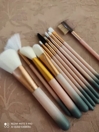 ست برس آرایشی مدل 01 بسته 12 عددی