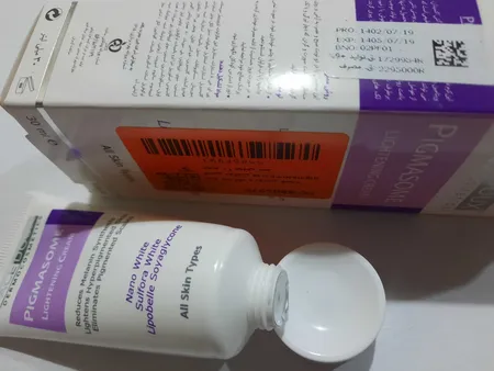 کرم ضد لک و روشن کننده فیس دوکس مدل pigmasome مناسب انواع پوست حجم ۳۰ میلی ‎لیتر