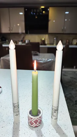 شمع ال ای دی ایکیا مدل 262 مجموعه 2 عددی