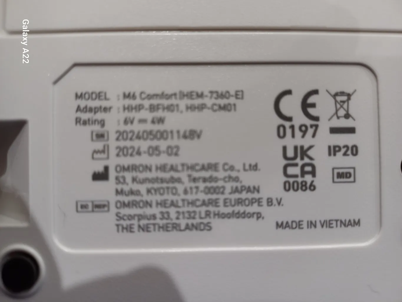 فشارسنج دیجیتال بازویی امرن مدل M6 Comfort فشارسنج دیجیتال بازویی امرن مدل M6 Comfort