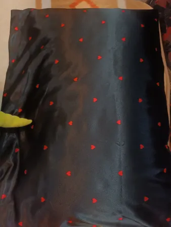 رو بالشی مدل ساتن ابریشم طرح قلب