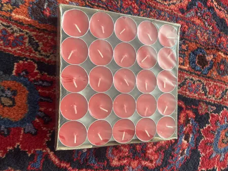 شمع وارمر مدل 0011 بسته 100 عددی