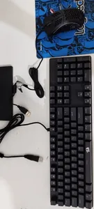 تجریه خرید کیبورد گیمینگ ردراگون مدل K208، سوییچ مکانیکال آبی، Full-Size، نورپردازی RGB