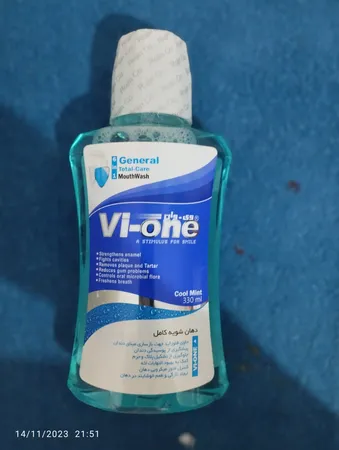 دهان شویه وی وان مدل General Cool Mint حجم 330 میلی لیتر