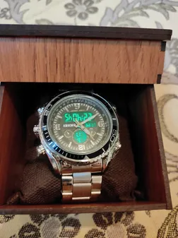 ساعت مچی عقربه ای مردانه  کوارتز اسکمی مدل 1600S