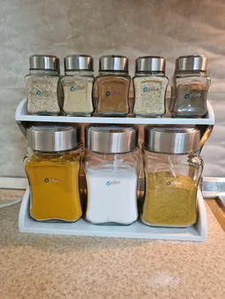 ست جای ادویه 9 پارچه زیباسازان کد 103254