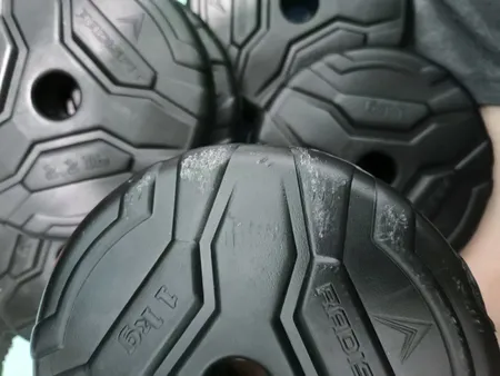 دمبل رادیس فیت مدل DVP-5-mix1 وزن 5 کیلوگرم بسته 2 عددی