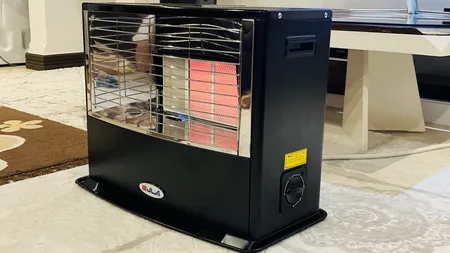 بخاری گازی آبسال مدل هوشمند کد 405