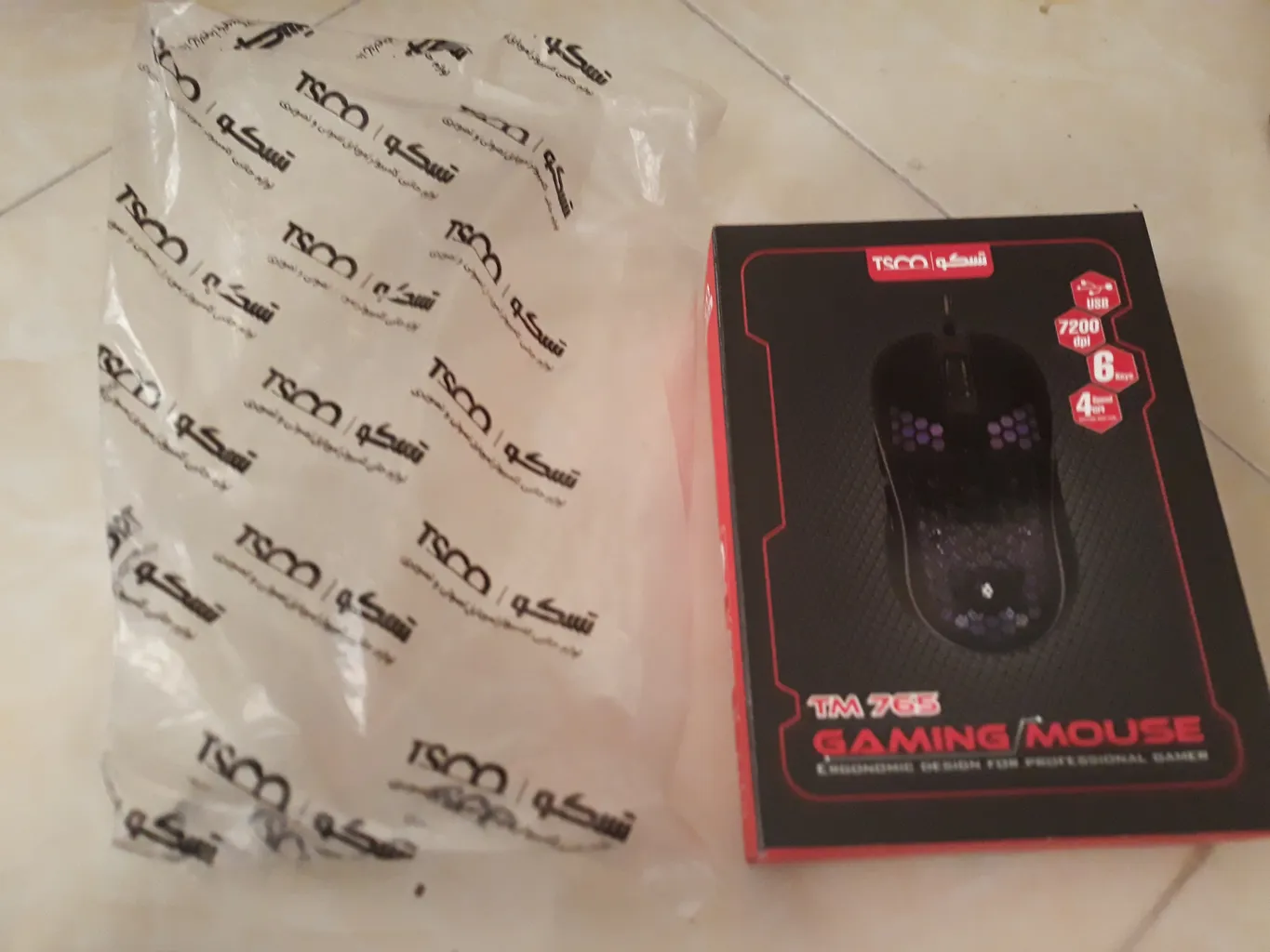 ماوس مخصوص بازی تسکو مدل TM 765GA