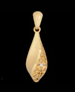 تجریه خرید آویز گردنبند طلا 18 عیار زنانه طلای مستجابی مدل آوا مخروطی کد 3683