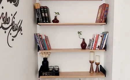 شلف دیواری دینیال مدل SET390 مجموعه 3 عددی