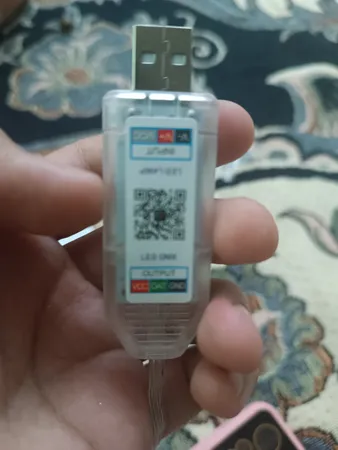 ریسه ال ای دی مدل رنگی RGB طول 10 متر