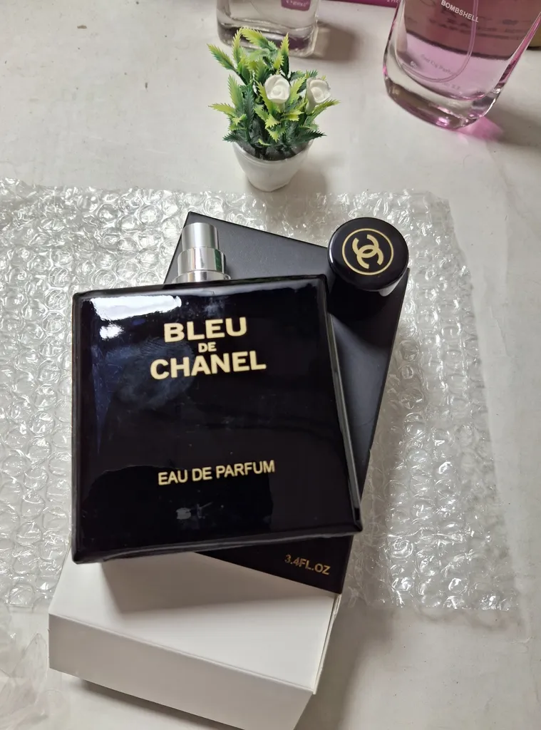 ادو پرفیوم مردانه هارلینگن مدل بلو شنل با رایحه خنک حجم 100 میلی لیتر