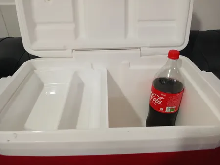 یخدان سفری کیش ترموس مدل شیردار گنجایش 38 لیتر