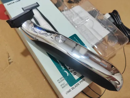 ماشین اصلاح موی سر و صورت شارژی گرین لاین مدل GNONEHRTMRBK