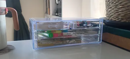 استند لوازم آرایشی نیلوشاپ مدل چهار کشو کد 4Drawers