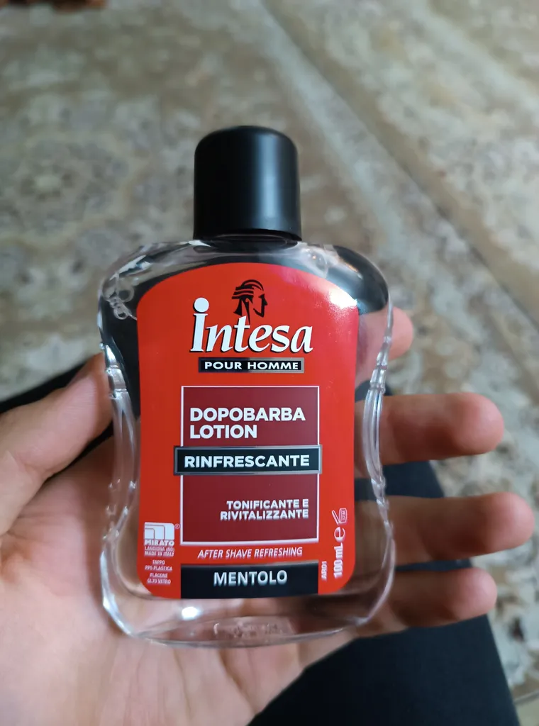 افتر شیو اینتسا مدل Mentolo حجم 100 میلی لیتر
