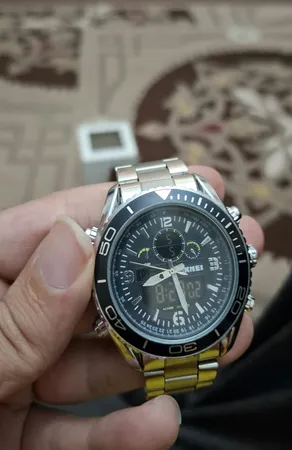 ساعت مچی عقربه ای مردانه  کوارتز اسکمی مدل 1600S