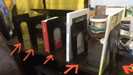 نگهدارنده کتاب مدل چاپار کد 1003 بسته 5عددی