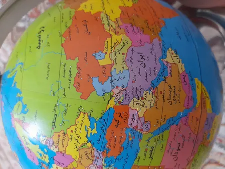 کره جغرافیایی مدل پایه دار مدل 1120