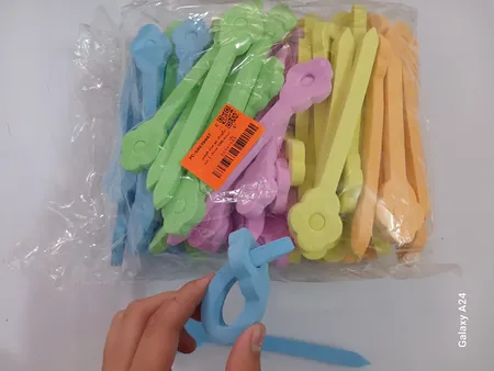 بیگودی مو مدل فومی بسته 100 عددی