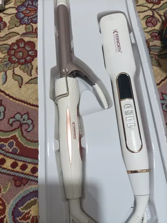 اتو مو کنورث مدل kw313 به همراه فر کننده مو