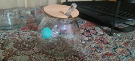 ظرف عسل خوری میس گلس مدل مارمالاد