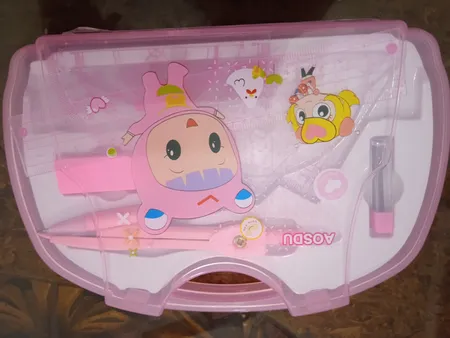 ست لوازم تحریر 7 تکه آئوسدو مدل AS-8010 PG