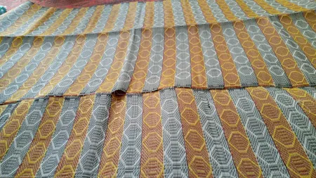 زیرانداز سفری گالری شروین مدل حصیر 41 سایز 4 متری 8 نفره