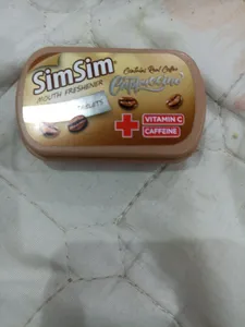 تجریه خرید قرص خوشبو کننده دهان کاپوچینو سیم سیم - 15 گرم