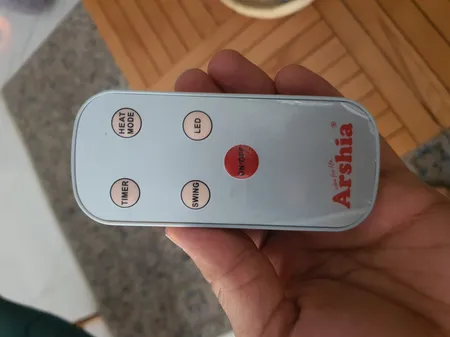 پنکه حرارتی ارشیا مدل هالوژنی فندار  SH-1471A