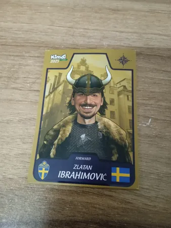 اسباب بازی شانسی کیمدی مدل کارت زلاتان ابراهیموویچ رویال 2025