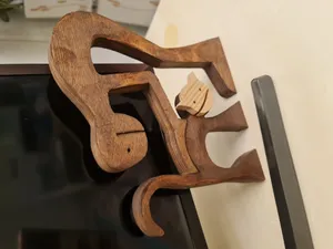 تجریه خرید مجسمه طرح آدمک مدل ab33