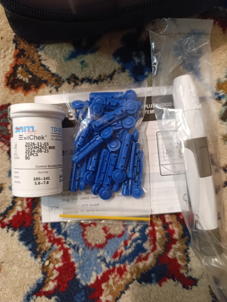 دستگاه تست قند خون و فشار سنج سام کر مدل TD-3217