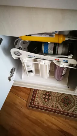 دستگاه تصفیه کننده آب آکوآ اسپرینگ مدل UF - SF4150 به همراه فیلتر مجموعه 3 عددی