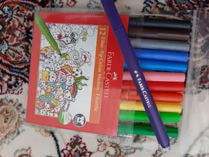 تجریه خرید ماژیک نقاشی 12 رنگ فابر کاستل کد 155412