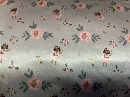 رو بالشی مدل ساتن ابریشم طرح فرشته