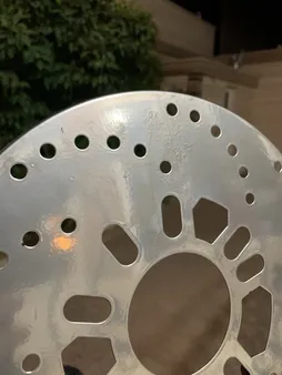 صفحه پشت رینگ خودرو مدل SR2  سایز 11 اینچ بسته دو عددی