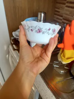 پیاله ماست خوری پارس اپال مدل 124 درجه یک بسته 6 عددی