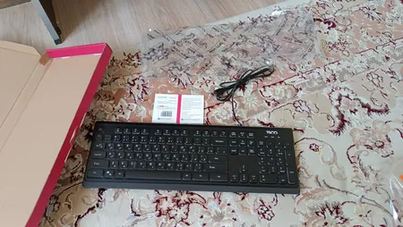 کیبورد گیمینگ تسکو مدل TK 8031، سوییچ ممبران، Full-Size، نورپردازی RGB