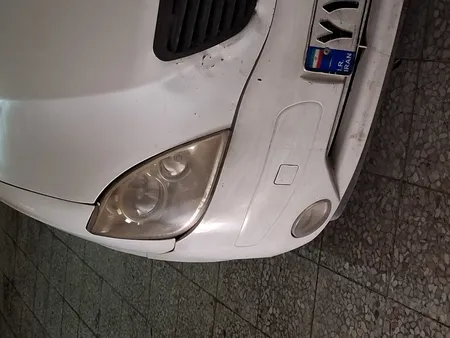 طلق چراغ جلو خودرو مدل فابریک مناسب برای تیبا بسته 2 عددی