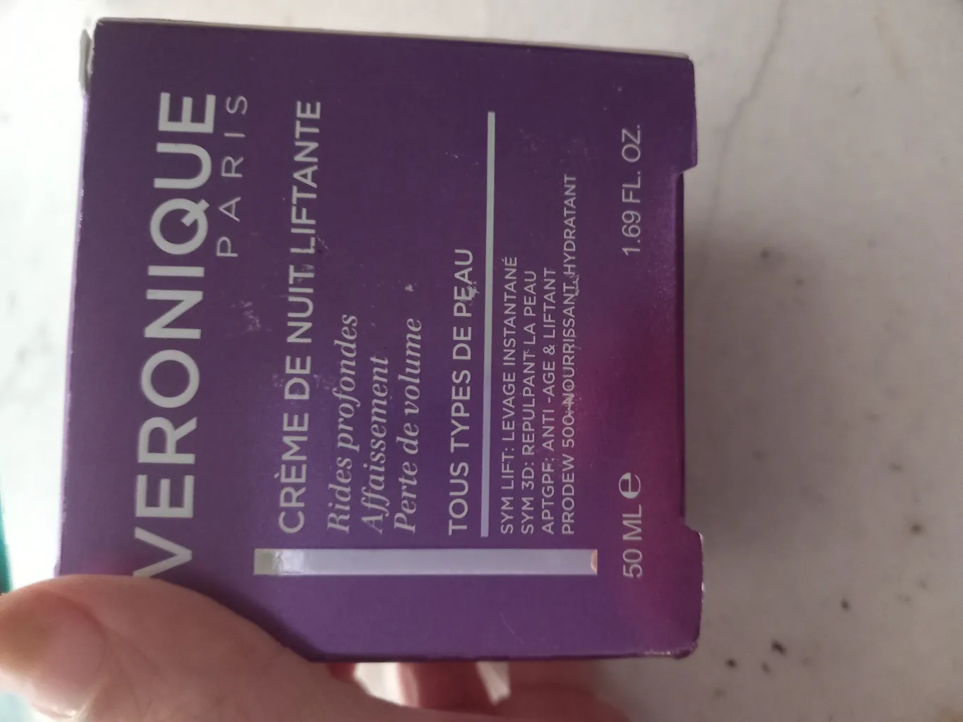 کرم ضد چروک شب ورونیک مدل لیفتینگ حجم 50 میلی لیتر