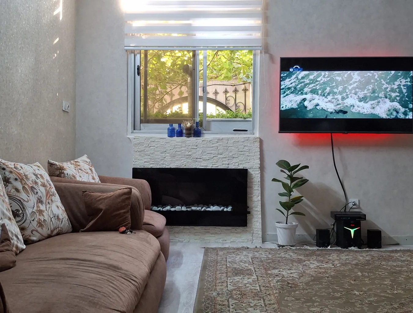 شومینه گازی شومینه بیستون مدل GF110.S