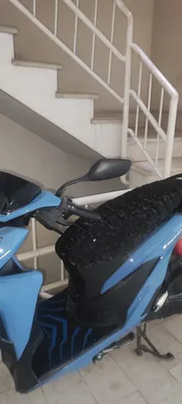 روکش زین موتور سیکلت وارون مدل C-14-BLK-ARTSH مناسب برای هوندا کلیک/واریو