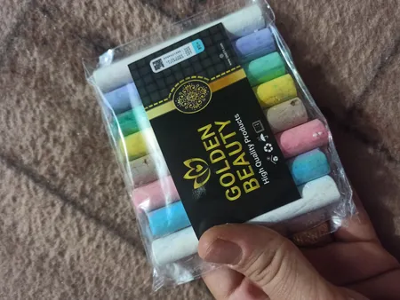 گچ رنگی مدل X8 بسته 8 عددی