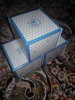 کراوات مردانه هکس ایران مدل OM-CF مجموعه 3 عددی