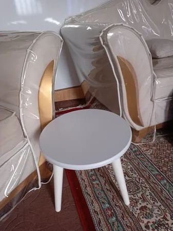 میز جلو مبلی و عسلی مدل سپیدار H1011 مجموعه 4 عددی