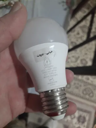 لامپ اس ام دی 12 وات سایروکس مدل A60 پایه E27 بسته دو عددی